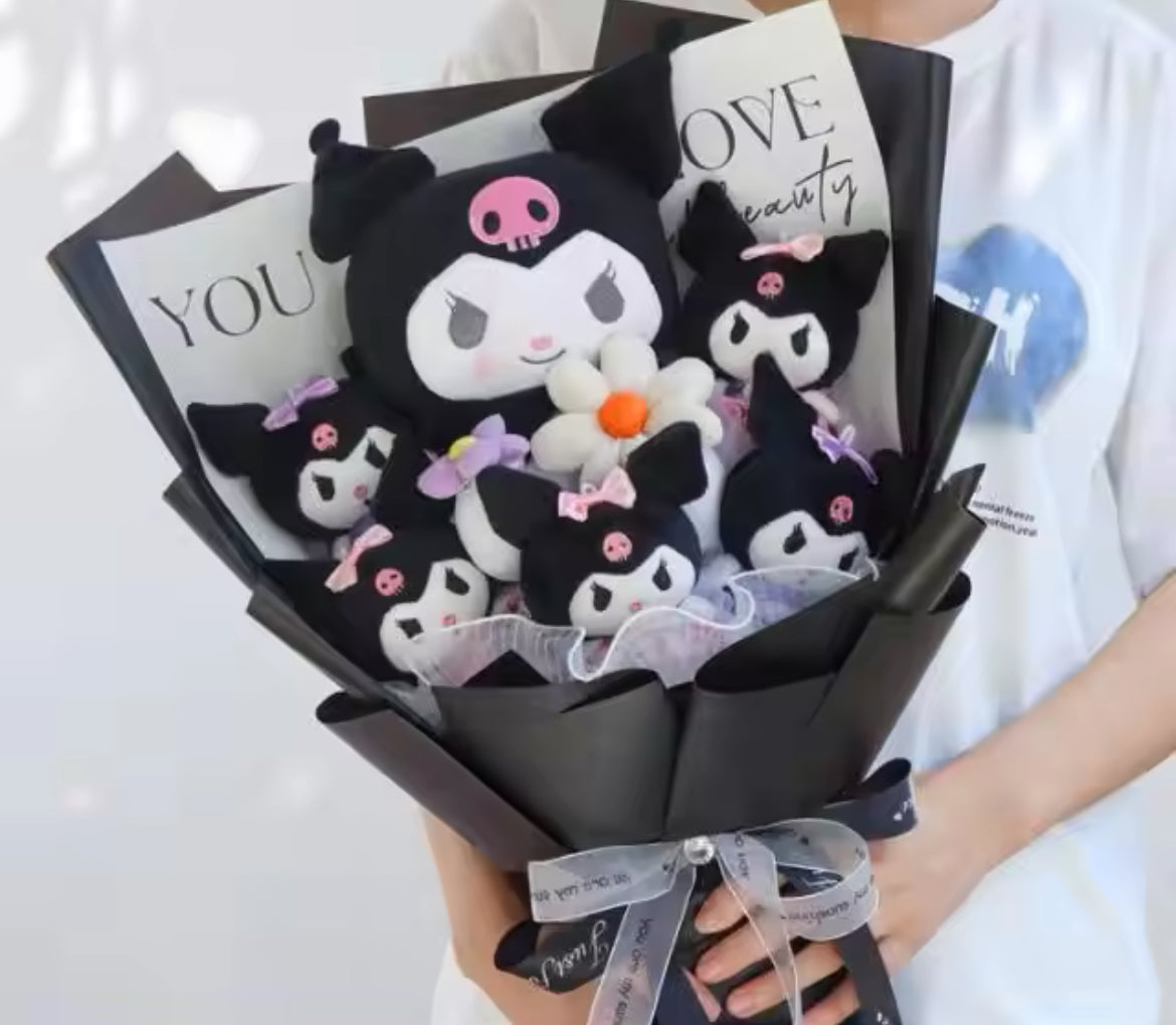 Kuromi Sanrio Bouquet Plush