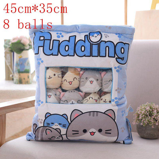 Cat Candy Bags with Soft Plushies - Kyootii
