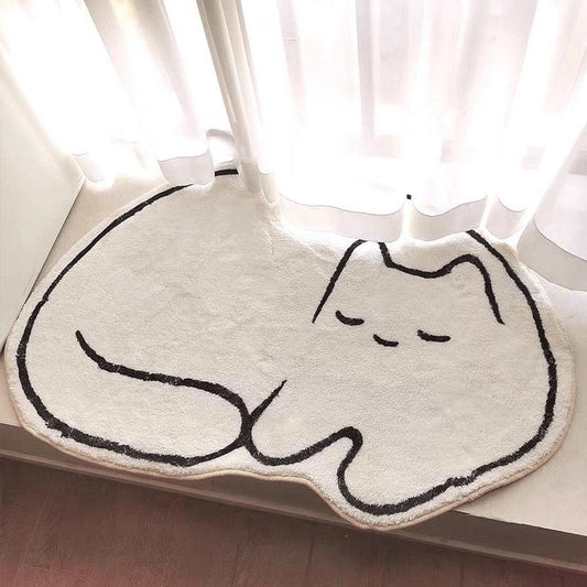 Cat Soft Mat Rug - Kyootii