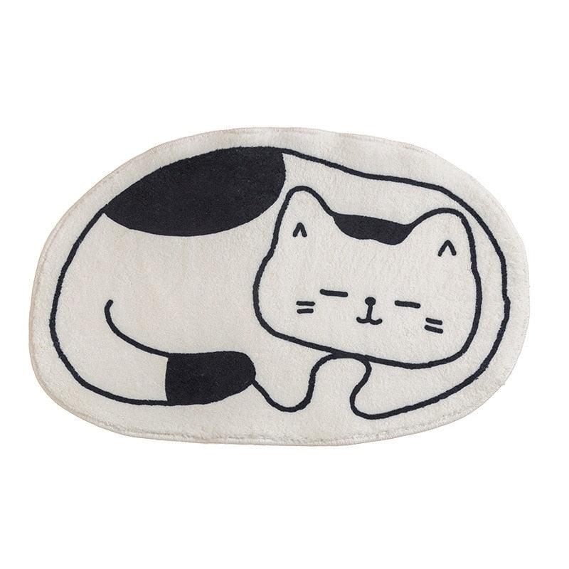 Cat Soft Mat Rug - Kyootii