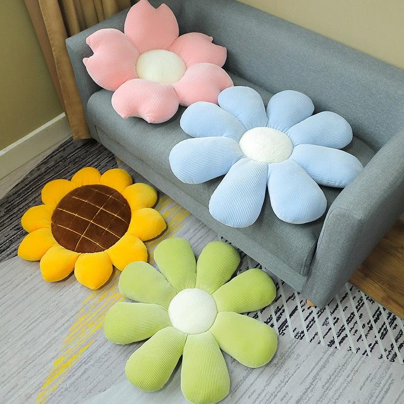 Daisy Flower Cushion Pillow Plush - Kyootii