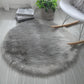Faux Fur Fluffy Round Rug Plush - Kyootii