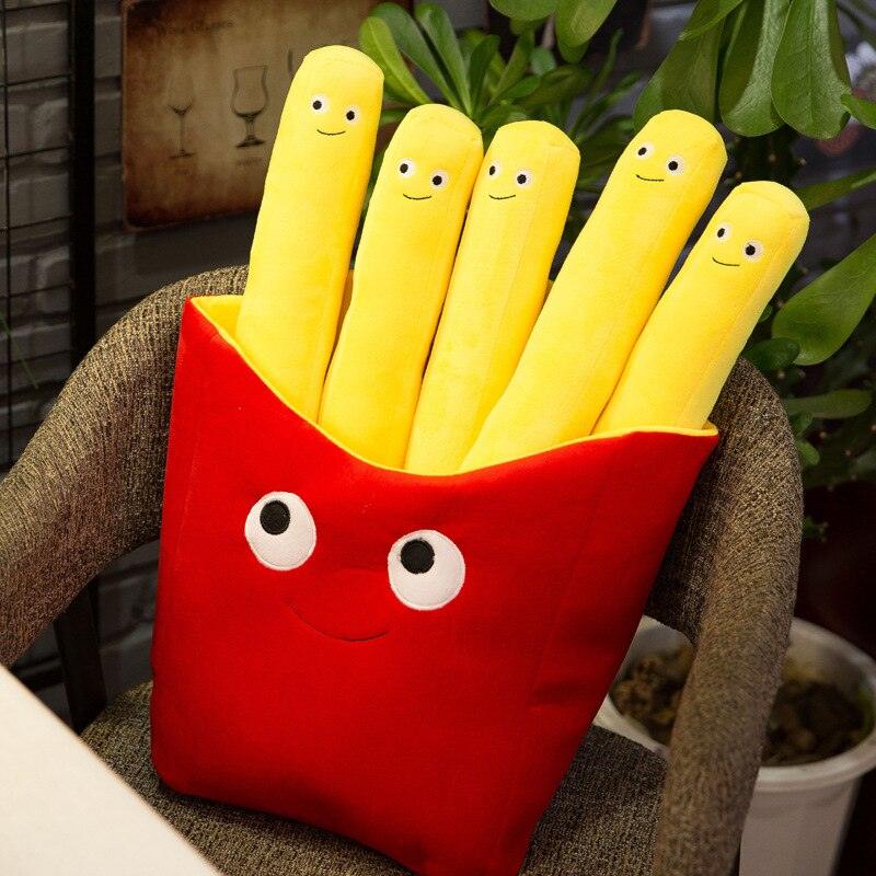 French Fries Chips Pillow Plush - Kyootii