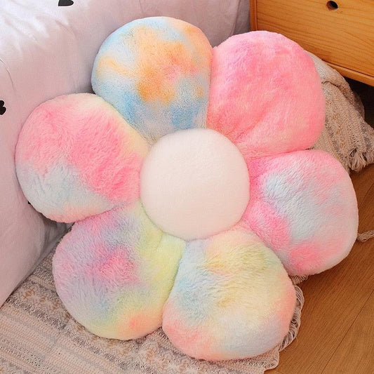Furry Flower Cushion Plush - Kyootii