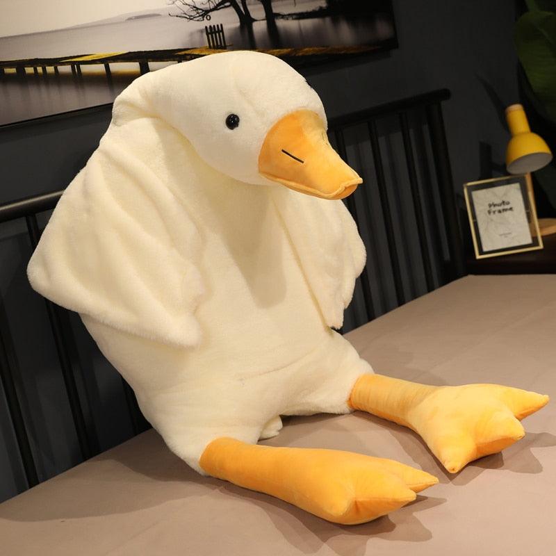 Giant White Duck Goose Plush - Kyootii