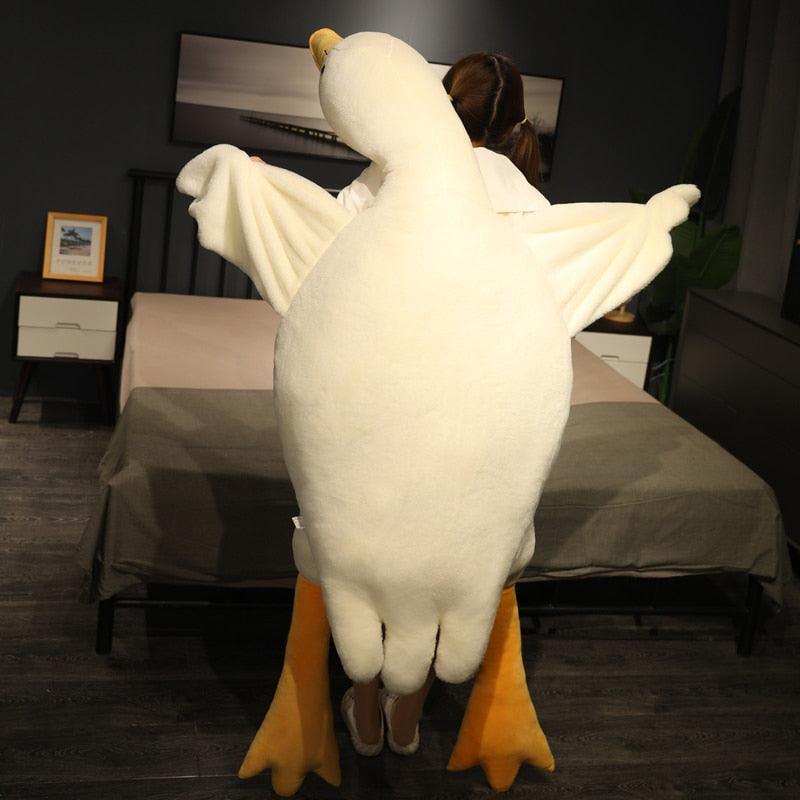 Giant White Duck Goose Plush - Kyootii