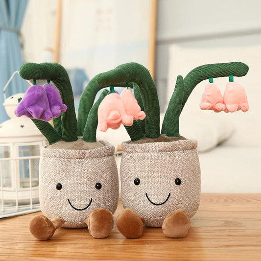Lily Flower Pot Plant Plush - Kyootii