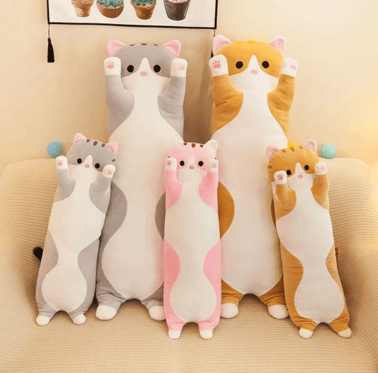 Long Cat Body Pillow Plush - Kyootii