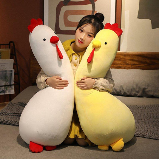 Long Chicken Body Pillow Plush - Kyootii
