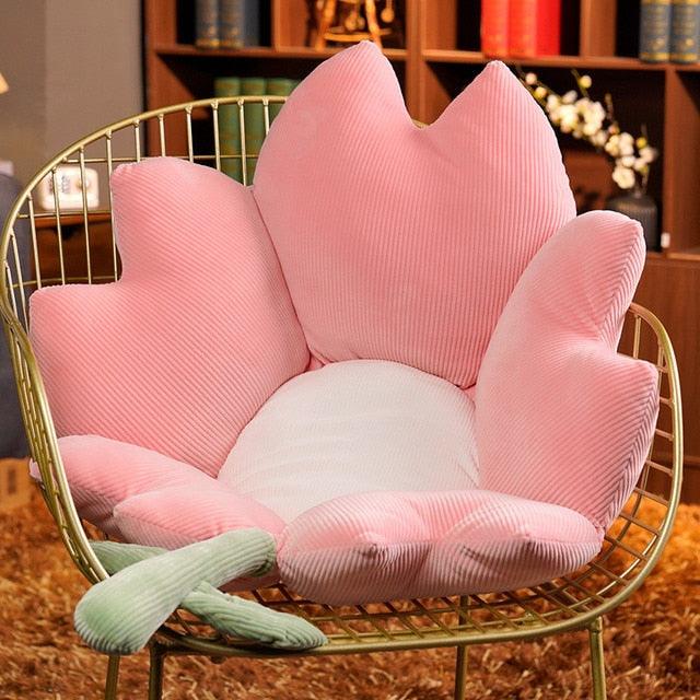 Velvet Flower Seat Cushion Stuffed Plush - Kyootii