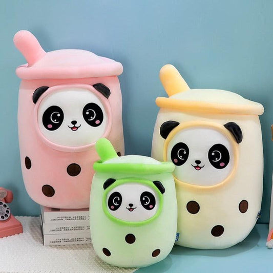 Panda Boba Milk Tea Plush Stuffed Toy - Kyootii