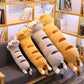 Striped Cat Long Pillow Plush Toy - Kyootii