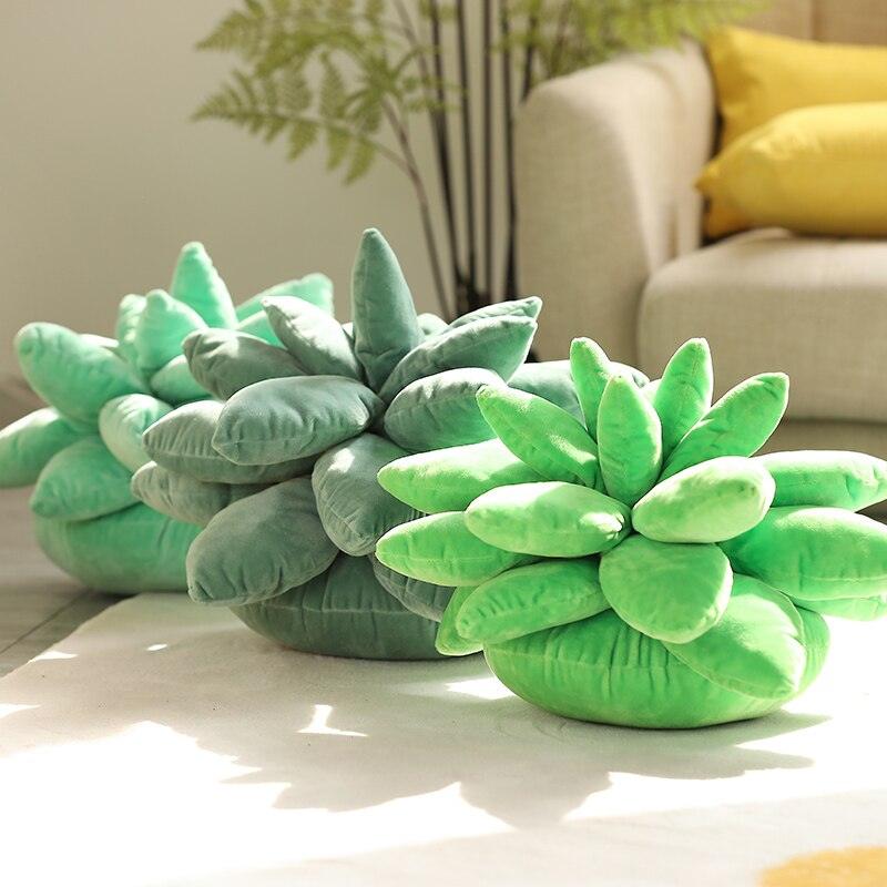 Succulent Plant Pillow Plush - Kyootii