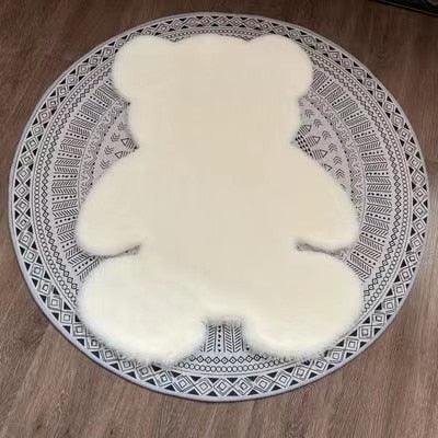 Teddy Bear Faux Fur Fluffy Rug - Kyootii