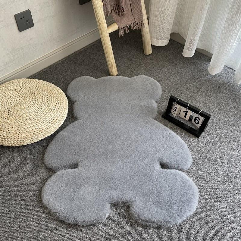 Teddy Bear Faux Fur Fluffy Rug - Kyootii