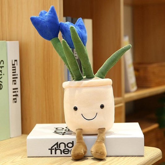 Tulip Flower Pot Plant Plush - Kyootii