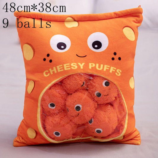 Cheese Puffs Candy Bag Plushies - Kyootii