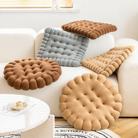 Cookie Biscuit Cushion Plush - Kyootii